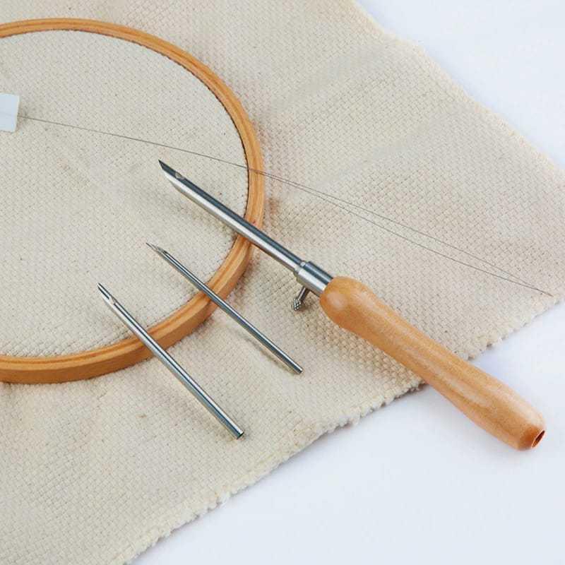 Is Sewing Textile Art - مجموعة أدوات تطريز بسيطة قابلة للتعديل