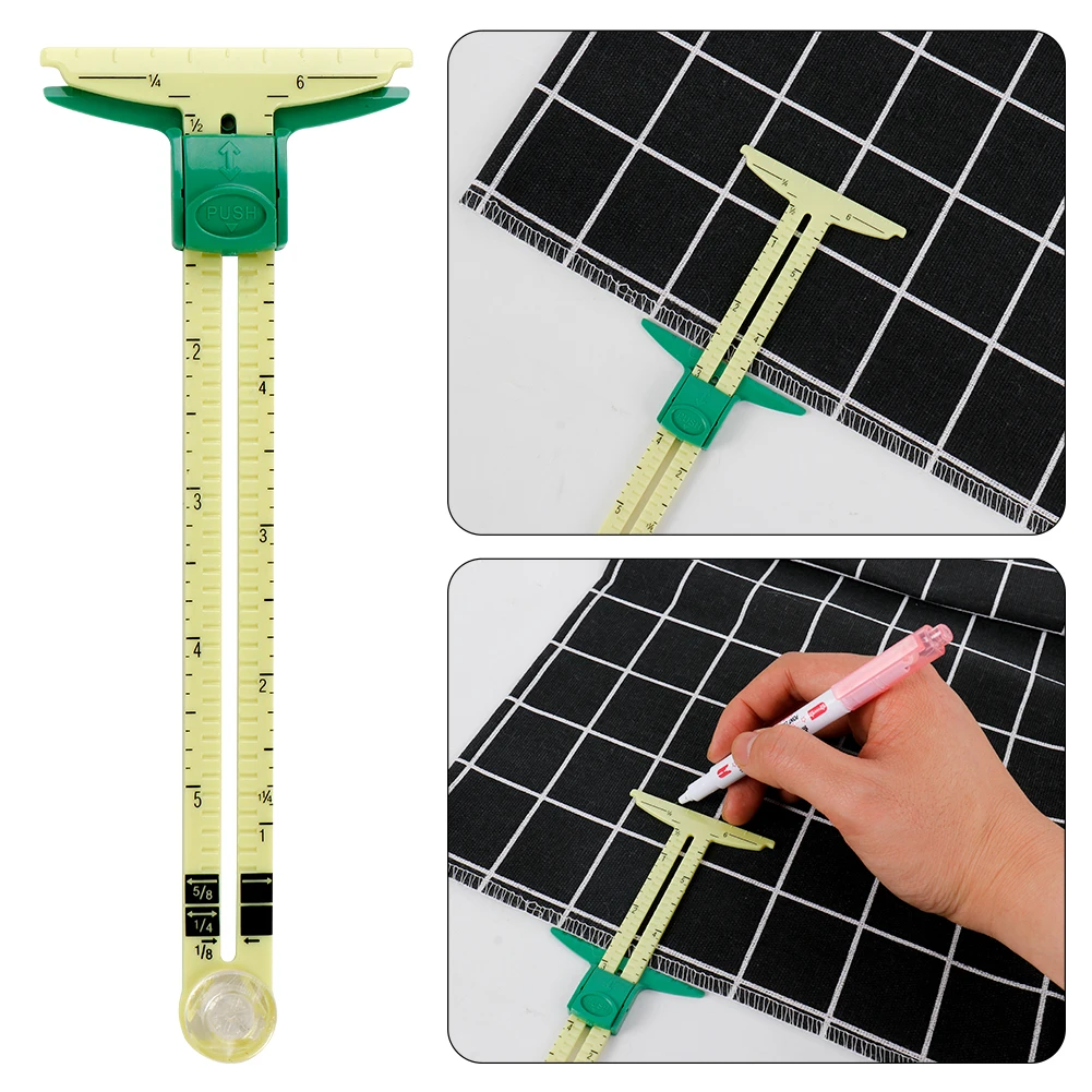 مسطرة قياس الخياطة 5 في 1، أدا - مراجعة Sewing Gauge Ruler وسعره