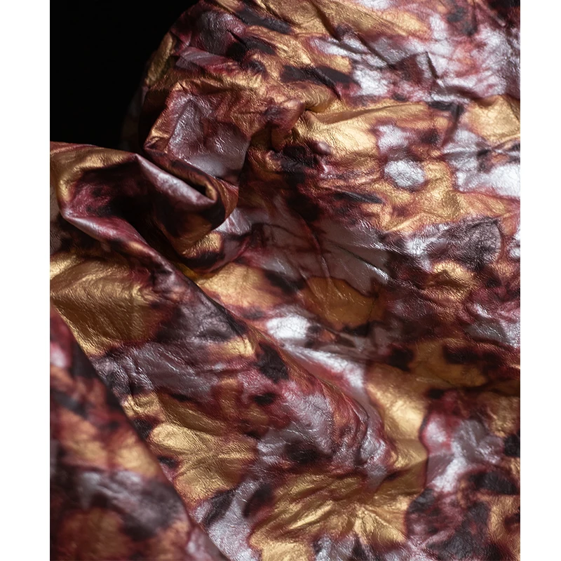 قماش جلدي إبداعي مطوي بتدرجات  - مراجعة Is Sewing Textile Art وسعره