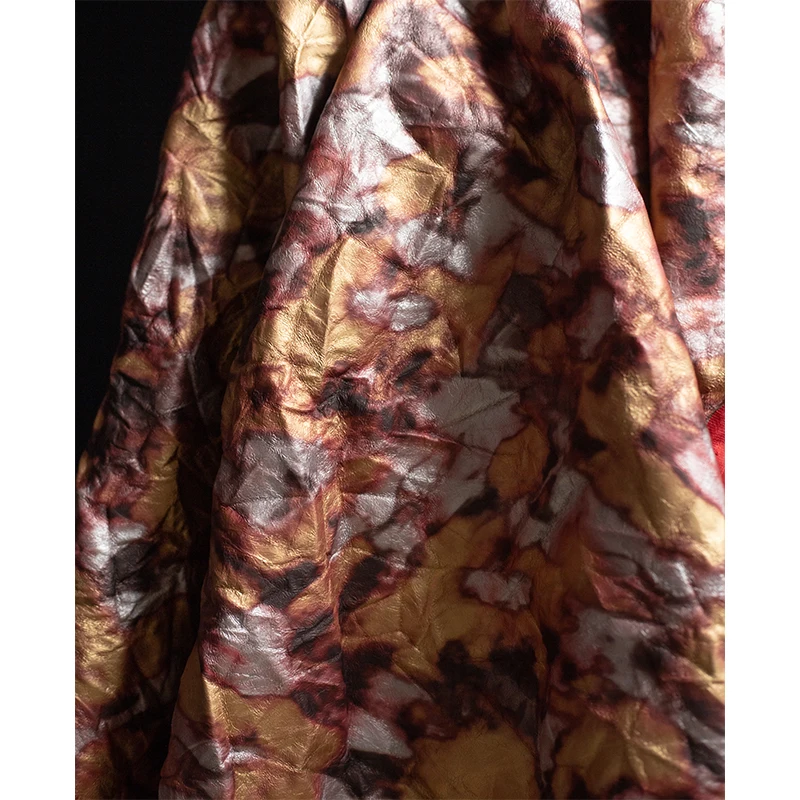 قماش جلدي إبداعي مطوي بتدرجات  - مراجعة Is Sewing Textile Art وسعره