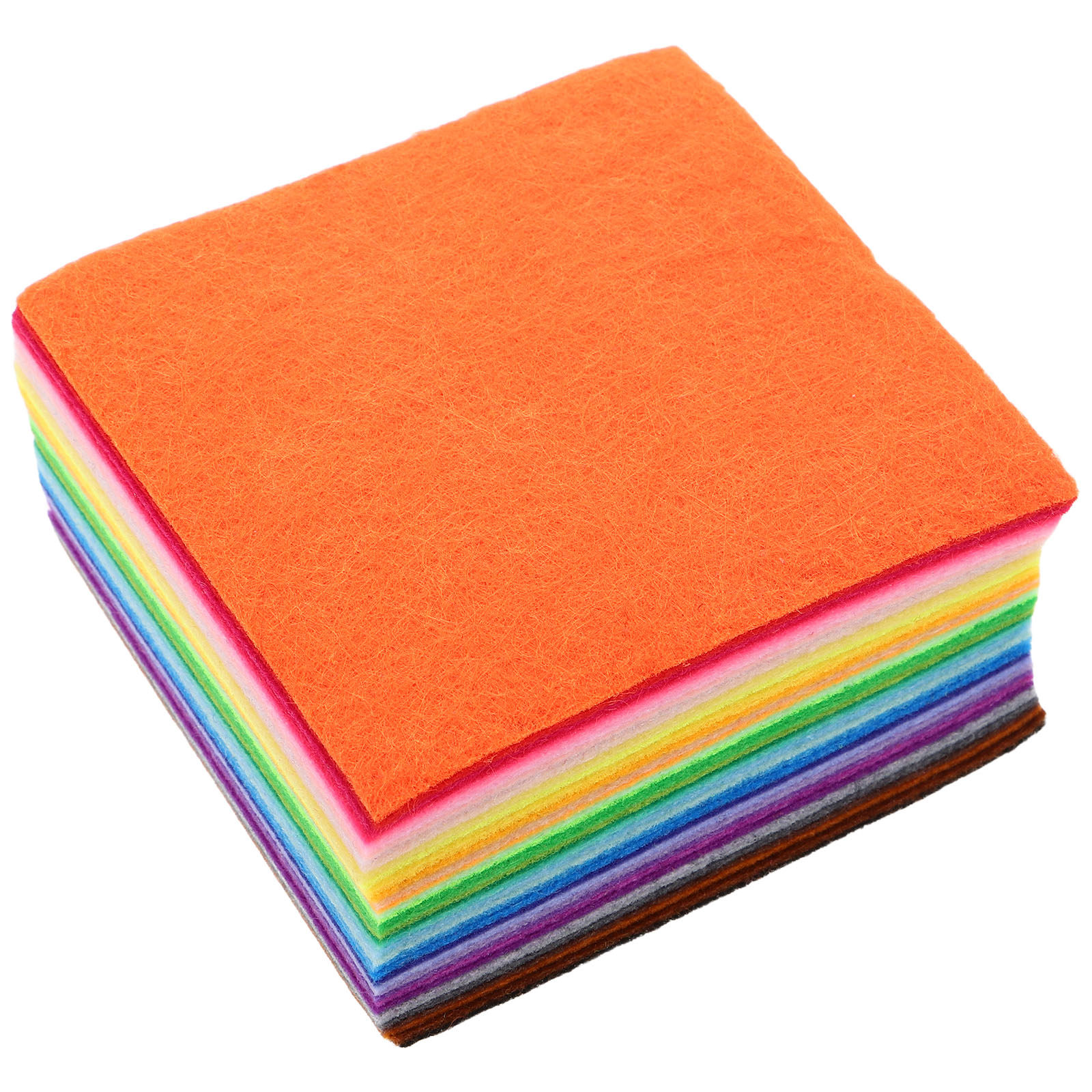 120 قطعة من قطع اللباد المربعة - مراجعة Is Sewing Textile Art وسعره